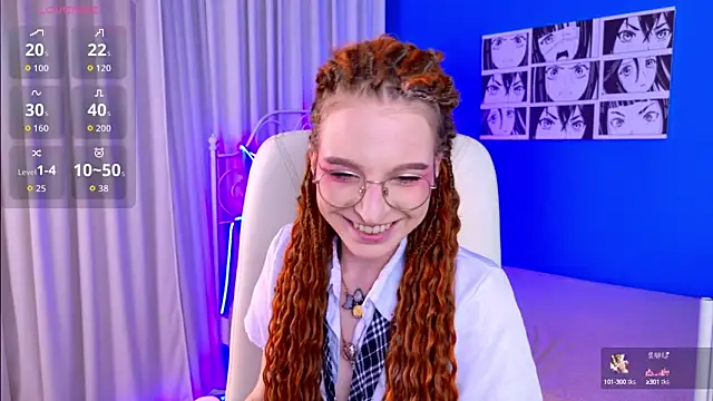 VioletShine online show from October 6, 4:23 pm