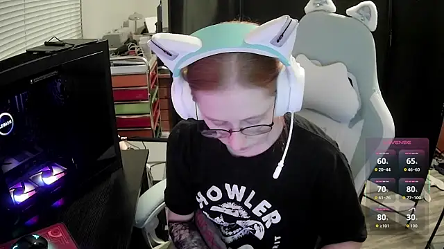 LilyFoxxx online show from July 1, 5:07 am