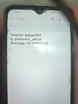 gabycita2 online show from October 30, 9:16 pm