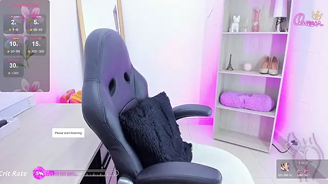 Evangeline johns online show from February 26, 9:03 pm