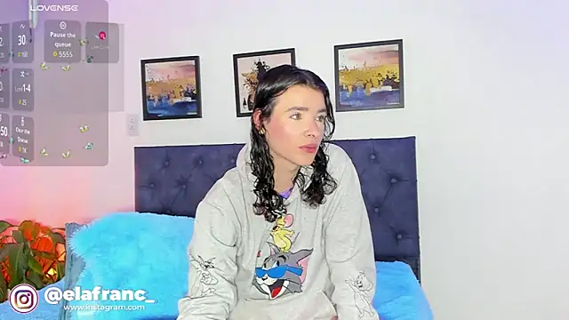 Snapshot of elafranco_ chatting on September 22, 12:25 pm elafranco  online show from September 22, 12:25 pm