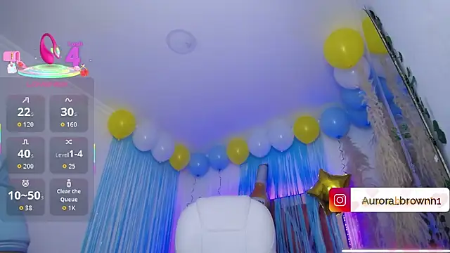 Aurora Brownn online show from September 25, 4:44 am