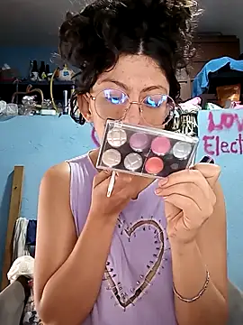 Snapshot of LoveElectra chatting on October 12, 4:20 pm LoveElectra online show from October 12, 4:20 pm