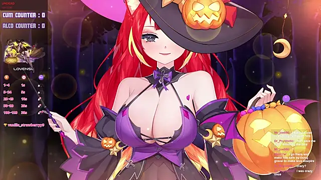 Snapshot of LewdFoxy_VT chatting on October 22, 4:01 pm LewdFoxy VT online show from October 22, 4:01 pm