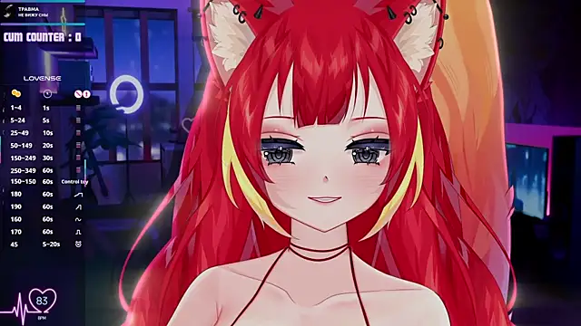 LewdFoxy VT online show from December 5, 6:09 pm