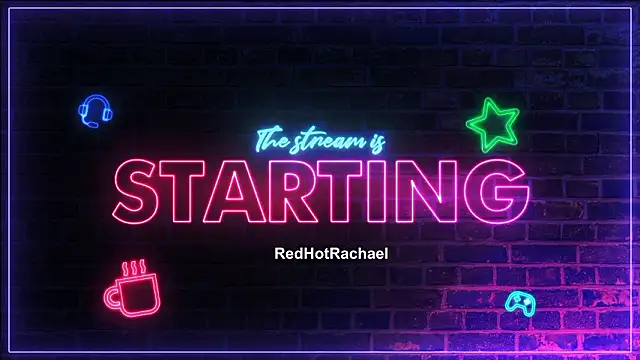 RedHotRachael online show from February 13, 4:08 pm