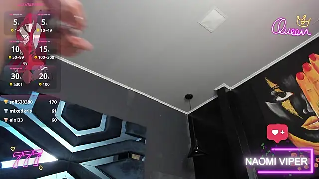 Naomii Viper online show from March 27, 11:11 am