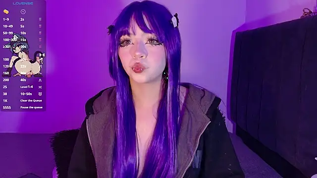 purplelilith3 online show from July 20, 5:10 am