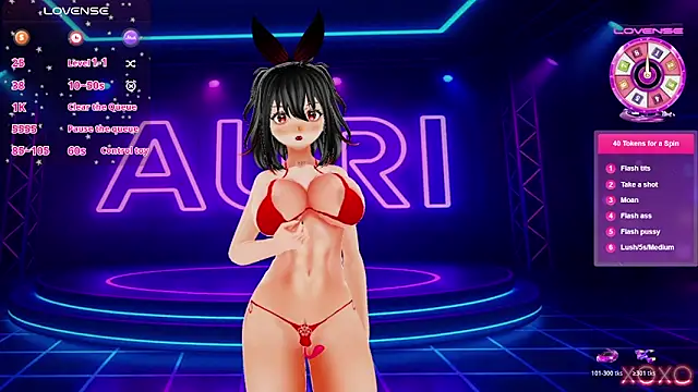 Auri Hikaru online show from February 23, 12:15 pm