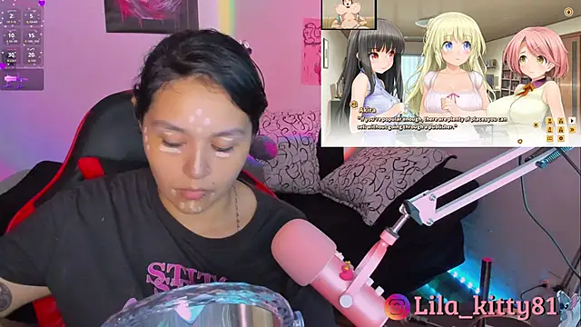 Snapshot of lila_kitty81 chatting on October 14, 8:22 pm lila kitty81 online show from October 14, 8:22 pm