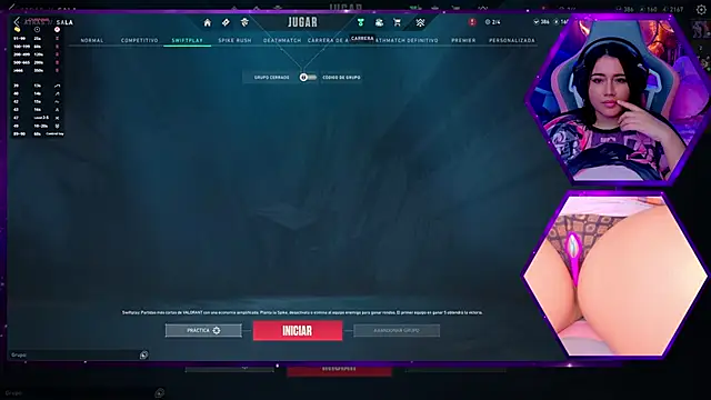 Snapshot of Allison_GAMERS chatting on October 20, 6:44 pm Allison GAMERS online show from October 20, 6:44 pm