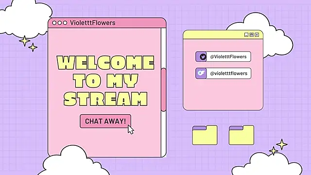 Snapshot of violetttflowers chatting on September 22, 4:49 pm violetttflowers online show from September 22, 4:49 pm