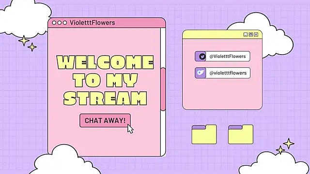 Snapshot of violetttflowers chatting on September 15, 6:48 pm violetttflowers online show from September 15, 6:48 pm