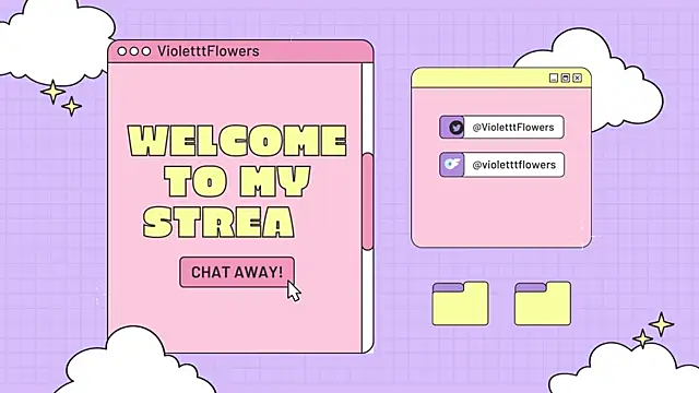 Snapshot of violetttflowers chatting on November 1, 1:32 am violetttflowers online show from November 1, 1:32 am