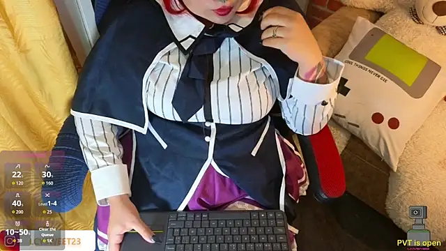 Lucycosplay777 online show from October 18, 9:05 pm