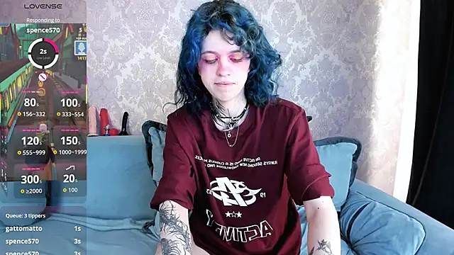 NoelleGothicShadow online show from March 15, 11:18 pm