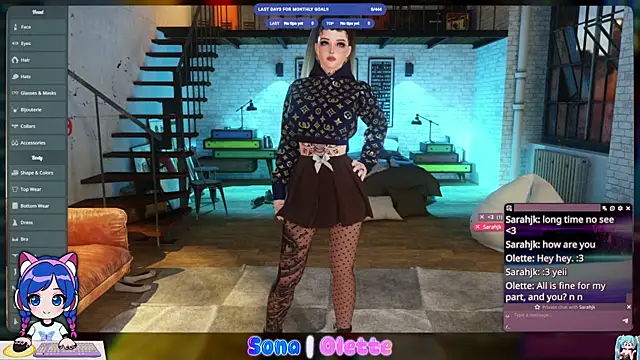 SonaBoobvelle online show from April 28, 2:21 pm