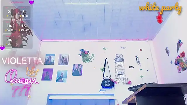 violettath online show from April 11, 7:45 am