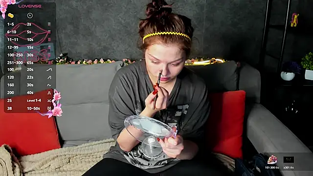 Barbara Mitchel online show from February 22, 1:06 am