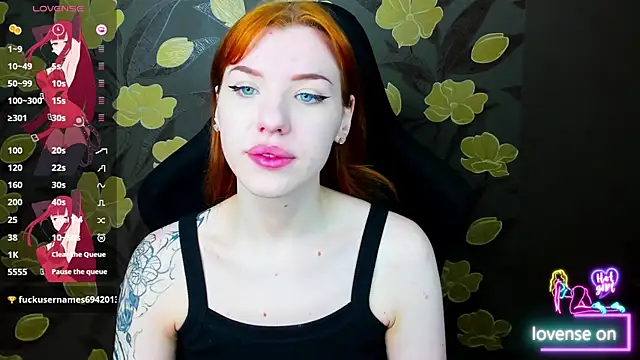 MeganNewCat online show from April 14, 11:05 pm