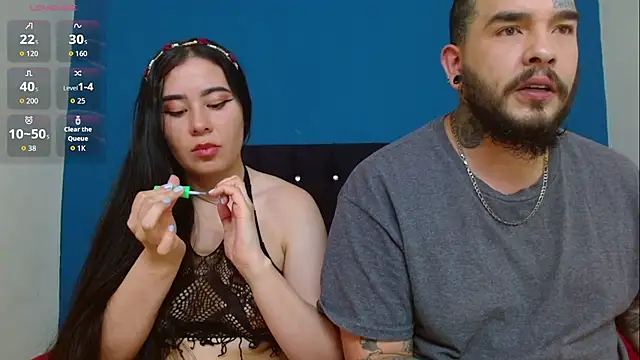 ARIA AND NICK online show from July 21, 10:21 pm