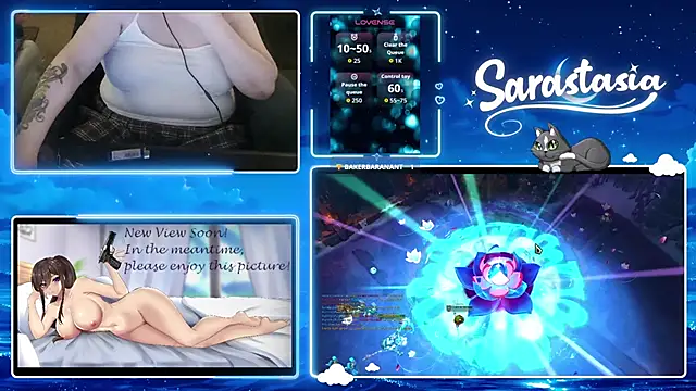 Sarastasia417 online show from May 11, 2:45 pm