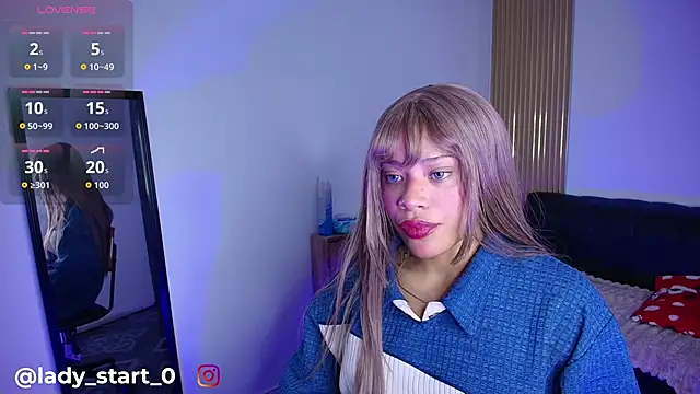 leydi start  online show from April 19, 3:34 pm