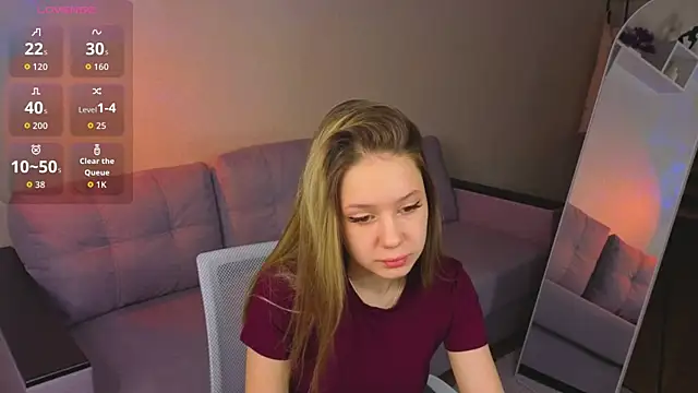 Mini Allice online show from February 23, 1:17 am