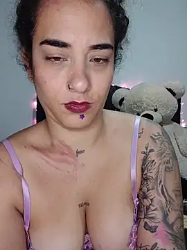 Melina-54 online show from April 28, 1:25 am