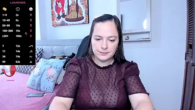 angelaagomez online show from June 15, 9:15 pm