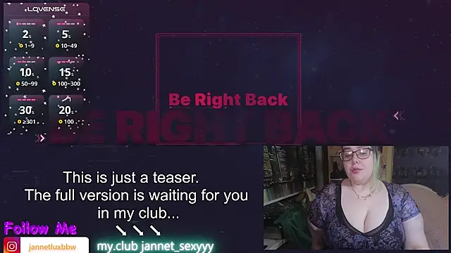 JannetPie online show from April 19, 9:28 pm