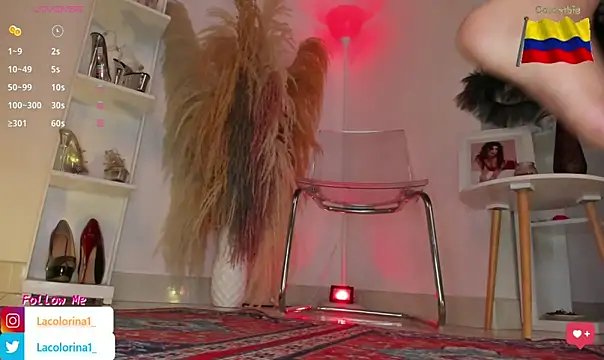 LaColorina  online show from February 7, 7:12 am