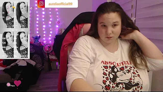 AureliaWinter online show from January 13, 8:35 pm