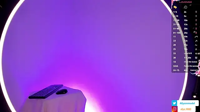 alysson 18 online show from February 17, 3:00 pm