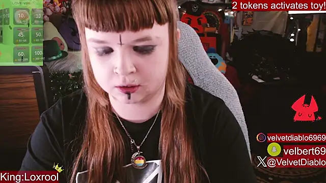 VelvetDiablo online show from February 25, 1:37 am