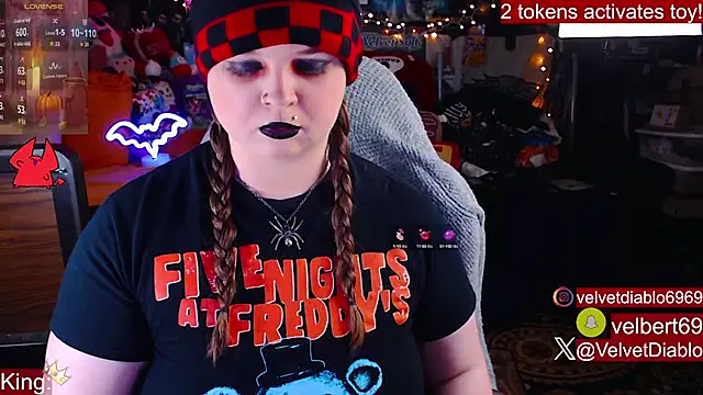 VelvetDiablo online show from September 18, 12:42 am