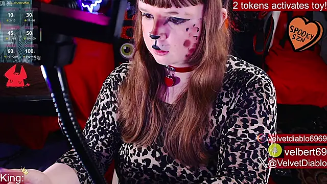 VelvetDiablo online show from October 16, 12:35 am