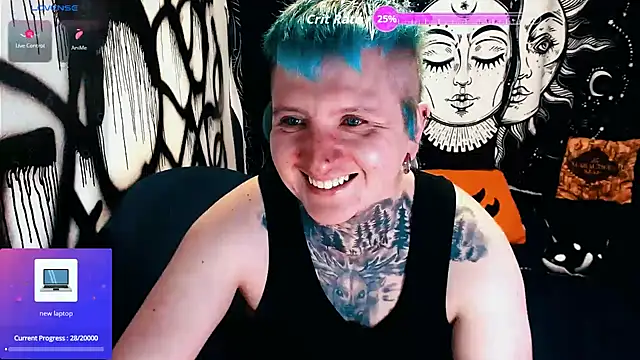 Marieblueeyes online show from April 8, 12:24 am