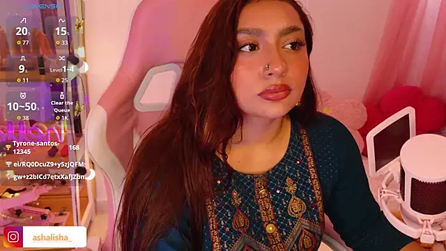 ashalisha online show from September 30, 3:06 pm