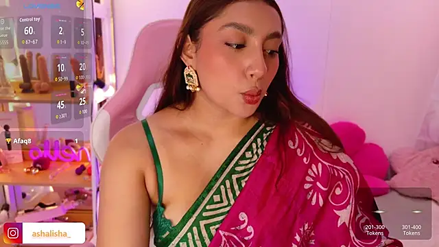 ashalisha online show from October 3, 3:06 pm