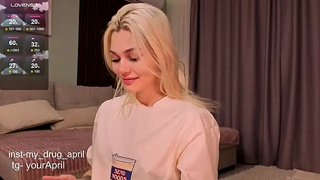 MyApril online show from September 16, 12:40 am