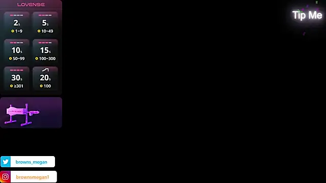 Megan browns1 online show from November 10, 5:41 pm