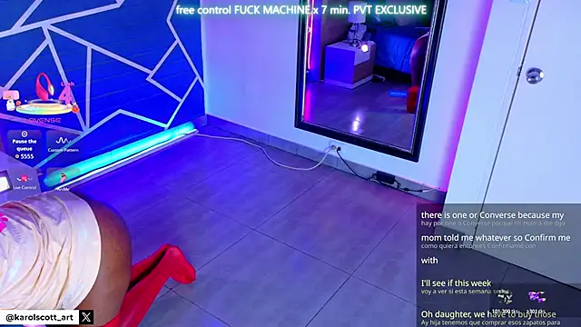 KAROL-SCOTT online show from November 1, 10:36 pm