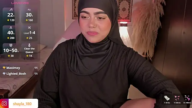 shayla 18 online show from December 22, 8:34 pm